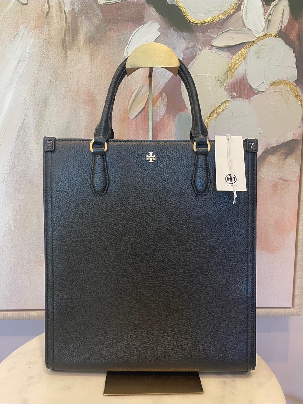 NWT Tory Burch Blake Shopping Tote in Black